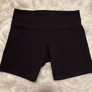 Lululemon Spandex Shorts, black, size 4.
